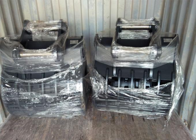 0.5 Cum Komatsu Excavator Skeleton Bucket With Heavy Duty Interlocking Ribs