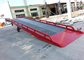 CE certification mobile container ramp with 10 ton capacity
