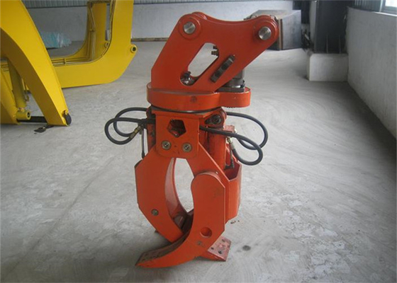 HItachi EX300 Wood Grapple Mechanical Type For Loading / Unloading