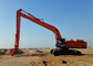 ZX870LC Excavator Long Reach Boom With 1.2cbm Rock Bucket for Heavy Duty Work Condition